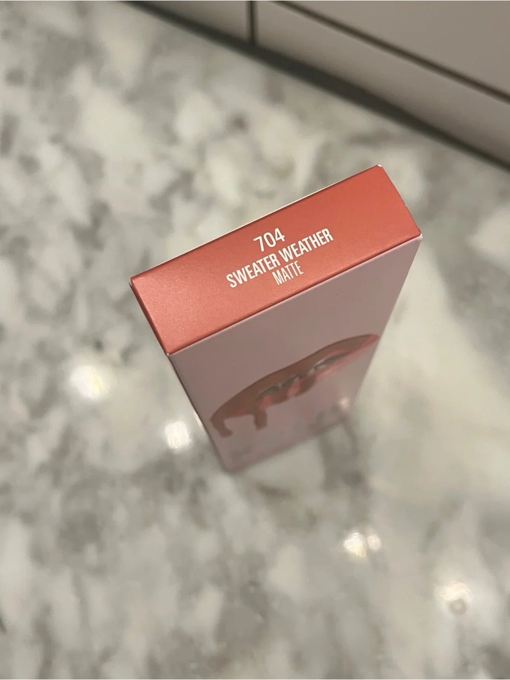 Kylie Cosmetics Matte Lip Kit Duo + Branded Travel Bag - SWEATER WEATHER (704)